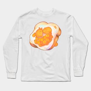 Bunny Yolk Butt Toast Long Sleeve T-Shirt